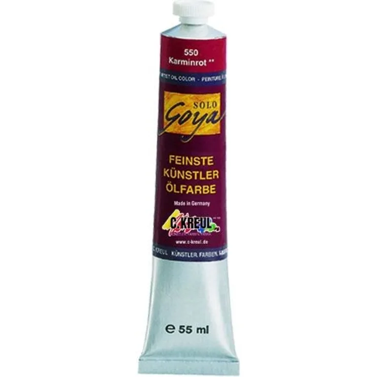 Kreul - Kreul Solo Goya Feinste Künstler Ölfarbe deckweiß, 55 ml - weiß
