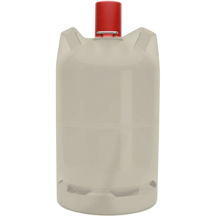 Tepro 8614 Grillabdeckung, für Gasflasche, beige, 24 x 24 x 45 cm