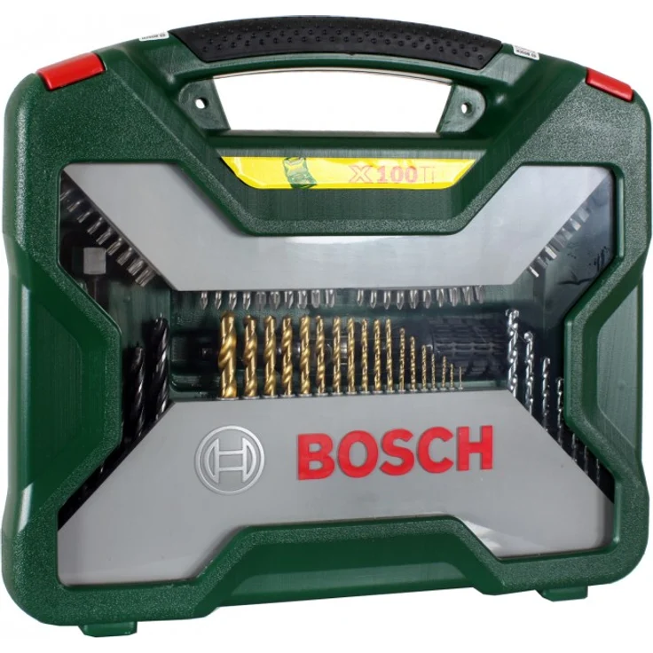 Bosch 100tlg. X-Line Titanium-Bohrer- und Schrauber Set (Holz, Stein und Metall, Zubehör Bohrmaschine) – Bild 2