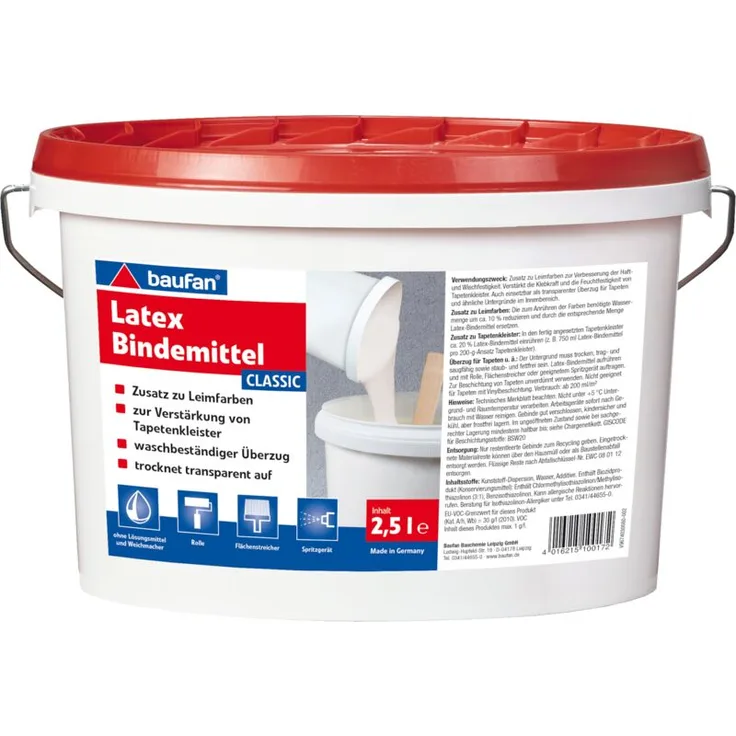 2,5L BAUFAN Latex Bindemittel classic