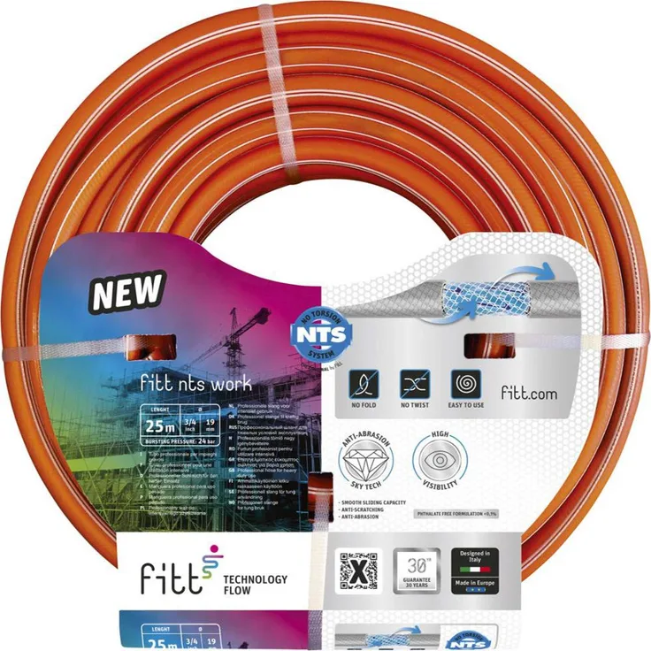 Fitt Tube Work, Orange Bewässerungszubehör 8011963764801