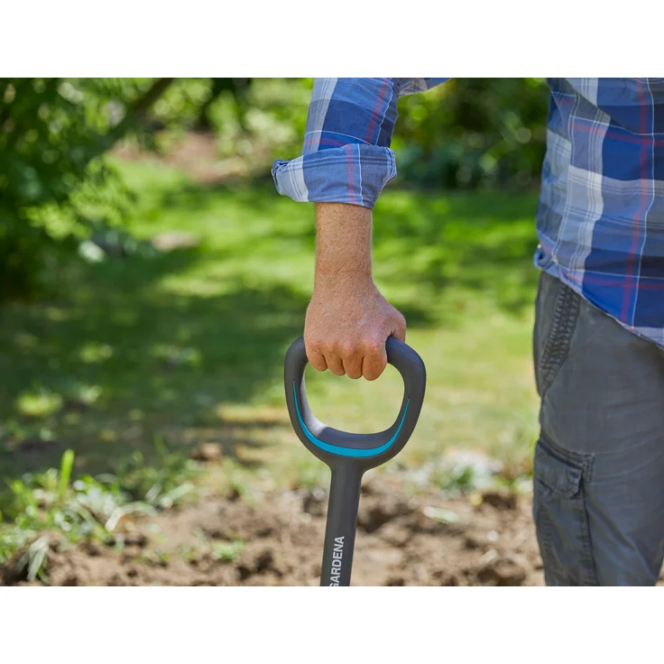 GARDENA ErgoLine Spatengabel: Grabegabel zum Umgraben und Auflockern, gehärteter Qualitätsstahl mit Beschichtung, ergonomischer D-Griff (17013-20) – Bild 7