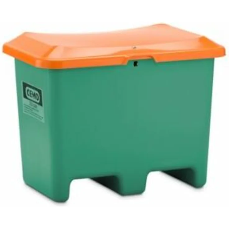 Cemo Streugutbehälter aus GfK - Volumen 200 l, ohne Entnahmeöffnung