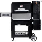 Masterbuilt Holzkohlegrill + Smoker Gravity FED 800 Grill, schwarz