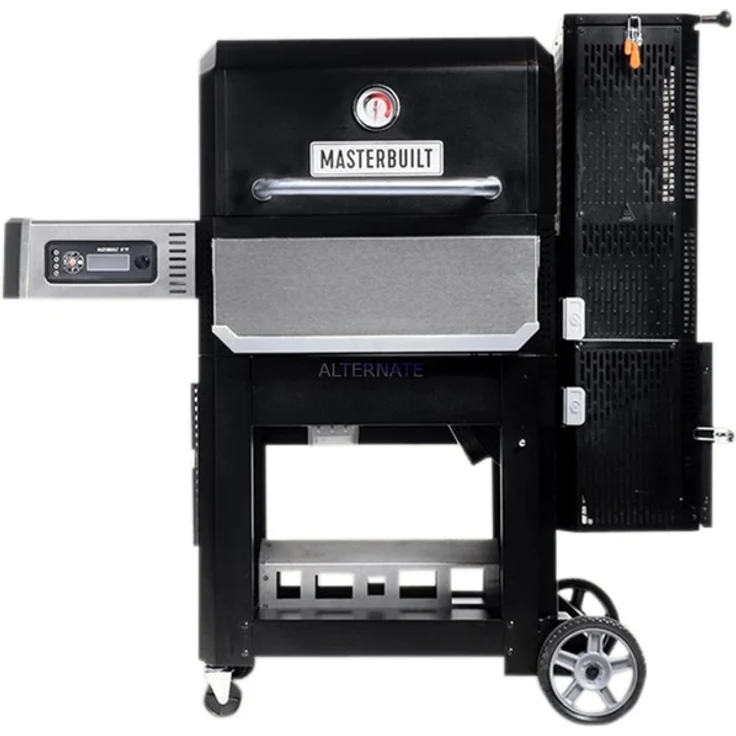 Masterbuilt Holzkohlegrill + Smoker Gravity FED 800 Grill, schwarz – Bild 1