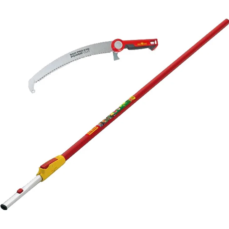 WOLF-Garten Astsäge teleskopierbarer Stiel Teleskopsäge 220 - 400 cm, Sägeblattlänge 37 cm