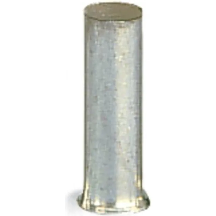 WAGO 216-106 Aderendhülse 2.50mm² Unisoliert Metall 1000St.