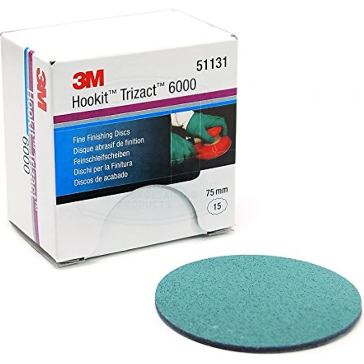 3M Hookit Trizact Finishing Schleifscheiben P6000, Ø75mm 1Stk.