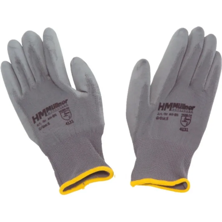 Müllner AH-8N Schutzhandschuh Feinstrick Handschuh Montagehandschuh Gr. 8