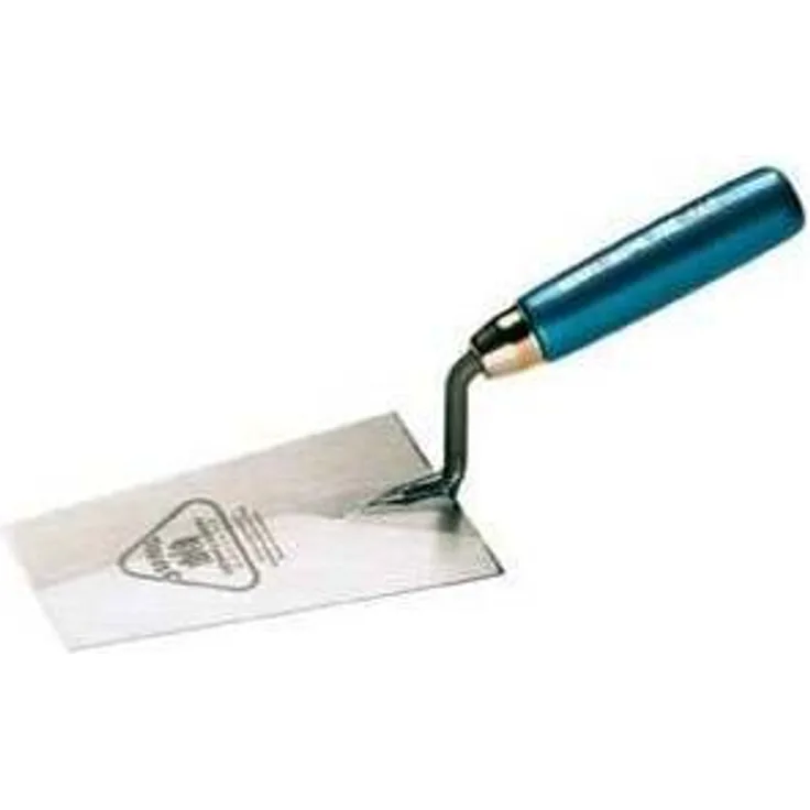 Jung Henkelmann Berner Putzkelle (konischer Schliff, Carbonstahl, Länge 140 mm, Holzgriff) 70614000