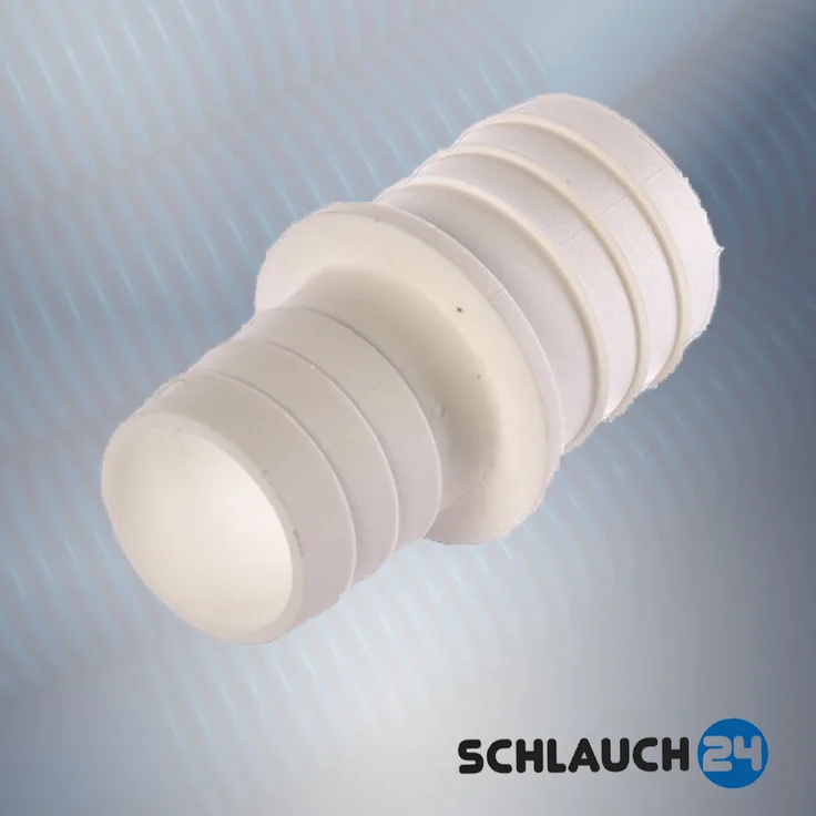 ABS Schlauchverbinder/ Schlauchtülle / Reduzierer für Poolschlauch 32 x 38 mm – Bild 1