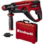 Einhell Bohrhammer TE-RH 28 5F (950W, Schlagzahl 4.500-Min, 3 J Schlagstärke, Dauerlaufarretierung, pneumatisches Schlagwerk, SDS-Plus, Drehzahl-Elektronik, Metall-Bohrtiefenanschlag, inkl. E-Box)