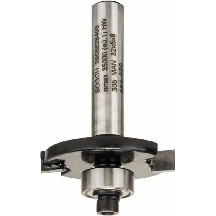 Bosch Professional Zubehör 2 608 628 403 Scheibennutfräser 8 mm, D1 32 mm, L 5 mm, G 51 mm – Bild 1