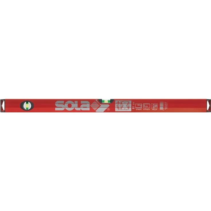 Wasserwaage BIG X 200cm Alu.rot ± 0,5mm-m SOLA – Bild 1