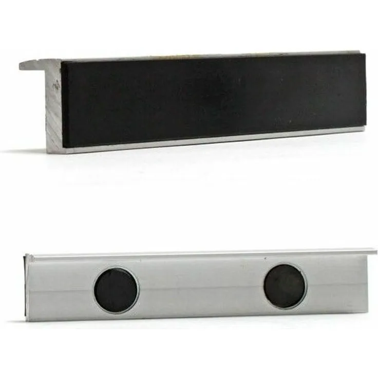 Alu Schutzbacken Prismenbacken Schonbacken 125 mm magnetisch für Schraubstock
