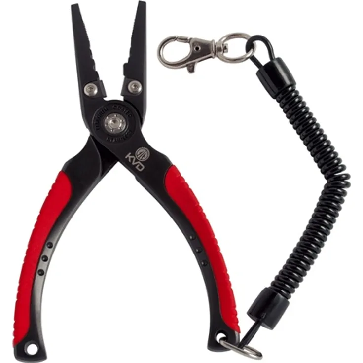 Mustad Kevin VanDam 6.5\ Titanium Coated Stainless Steel Pliers
