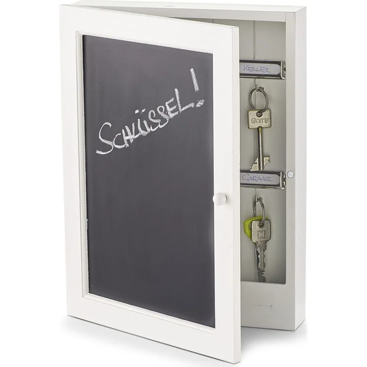 Zeller Schlüsselkasten Tafel, MDF, ca. 22 x 5 x 30 cm