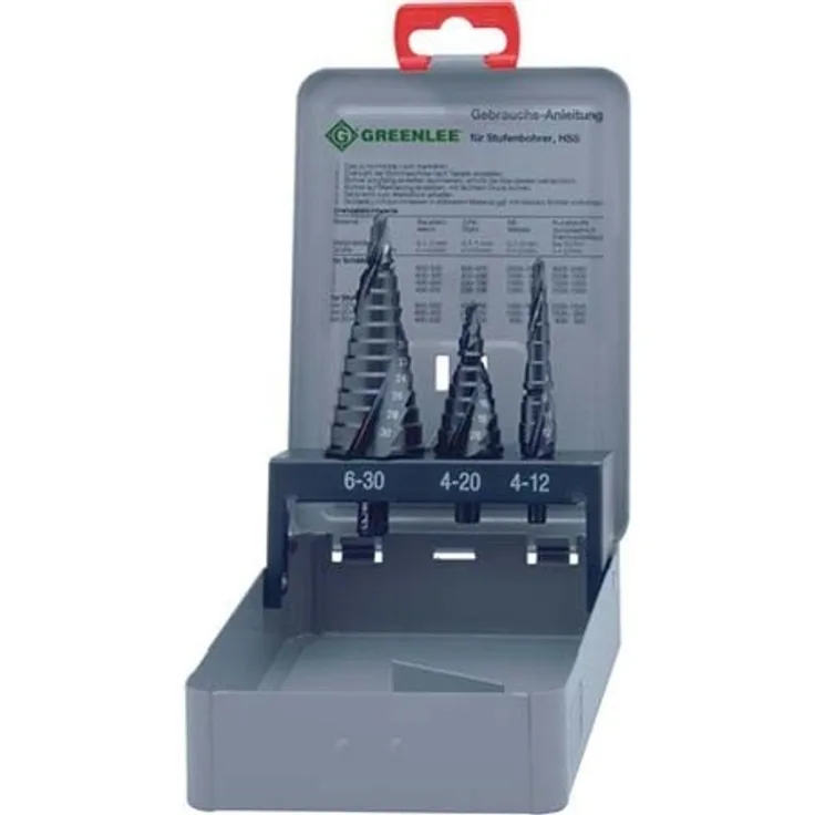 Klauke Stufenbohrersatz m.3Bohrern 06984-86 50069900