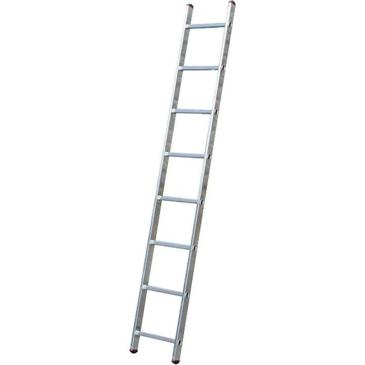 Leiter Krause CORDA 010087, Aluminium,Anlegeleiter mit 8 Sprossen