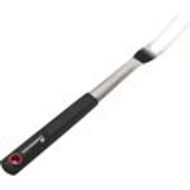 LANDMANN Grillgabel, Edelstahl, 40,5 cm, schwarz, silber