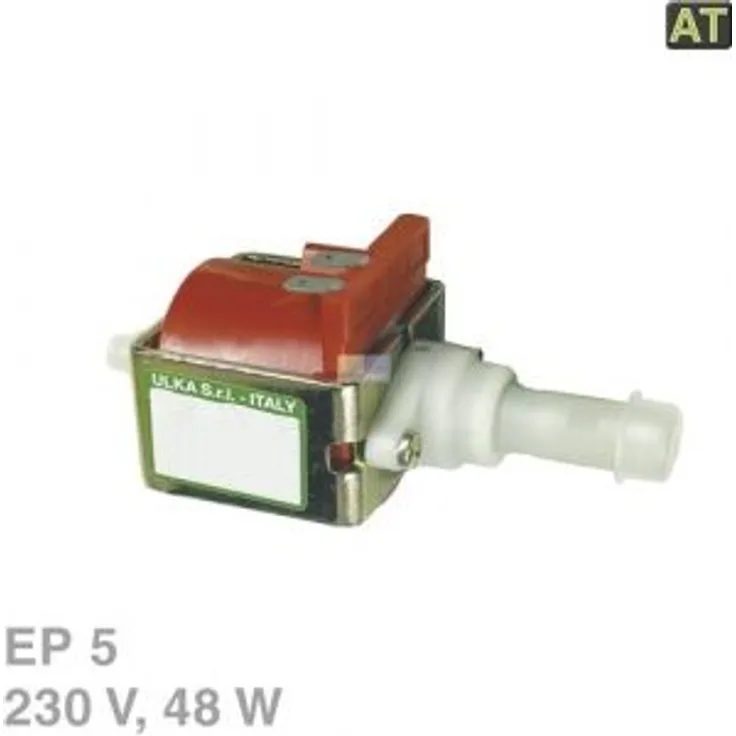 Europart Elektropumpe Ulka EP5 230Volt, AT! Bauknecht, Whirlpool, Ikea, Saeco Philips Wasserpumpe
