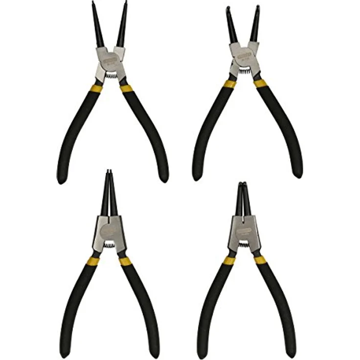 Stanley STMT1-74180 Modul Zangen-Set (für Sicherungsringe, Teil des Transmodul Systems, 4-teilig, wärmebehandelter Qualitätsstahl für hohe Lebensdauer, rutschfeste Griffe für sicheres Arbeiten) – Bild 2