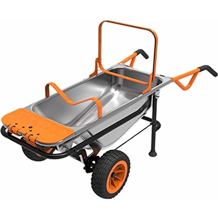 WORX WG050 Aerocart Multifunktions-Schubkarre 8-in-1 Funktion: Sackkarre mit Vollgummireifen, Gartenkarre, Tragehilfe, Müllbeutelhalter uvm. - Preisvergleich – Bild 1