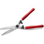 Berger Heckenschere Komfort 4590 mit Wellenschliff und Anschlagdämpfer, Länge 54 cm mittelgroß