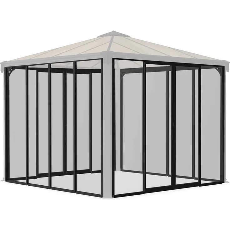 Ledro Seitenteile Set für Pavillon Palermo 3600 - Palram
