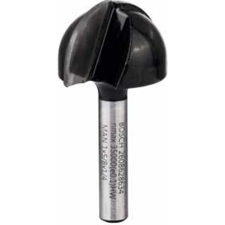 Bosch 2608628634 Core Box Bit für Router mit zwei Flöten und Hartmetall-(Radius ? 12,7 mm)