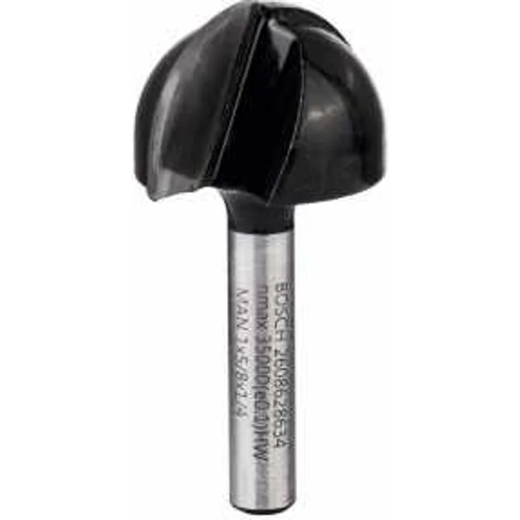 Bosch 2608628634 Core Box Bit für Router mit zwei Flöten und Hartmetall-(Radius ? 12,7 mm)