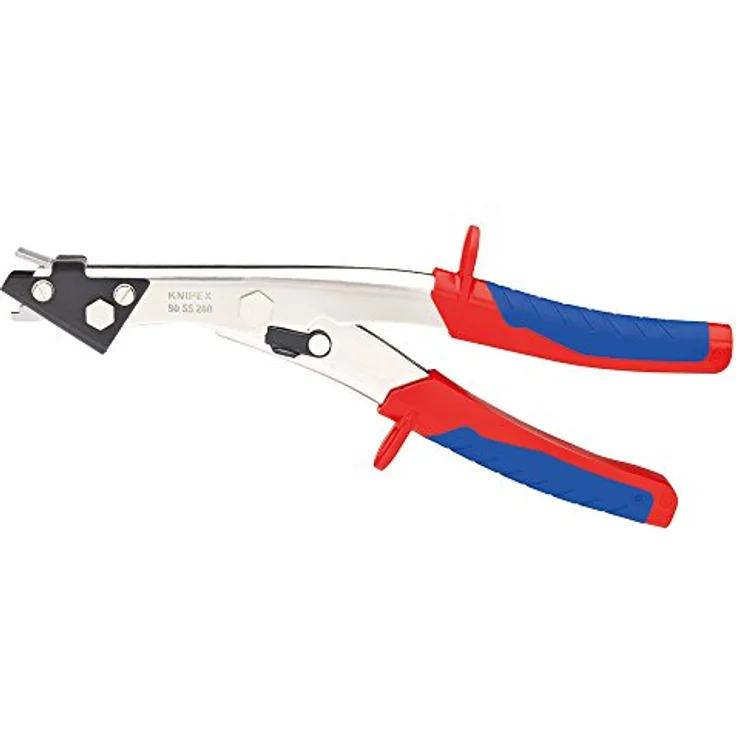 Knipex 90 55 280 EAN Blechknabber für Stahlblech mit Hüllen aus Bi-Material, 280 mm – Bild 1