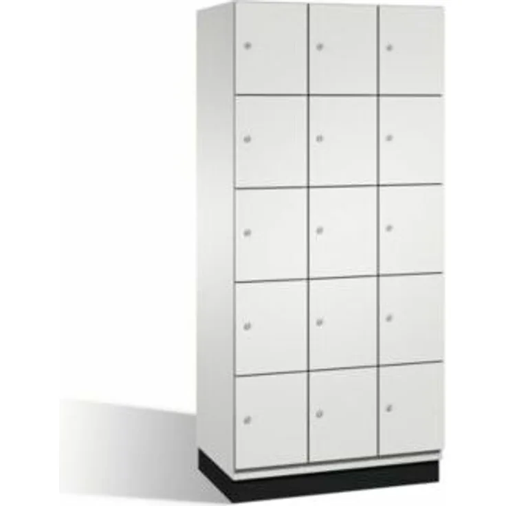 CP CAMBIO Fächerschrank mit Stahl-Türen - 15 Fächer, Breite 900 mm - Korpus - 4059369444129
