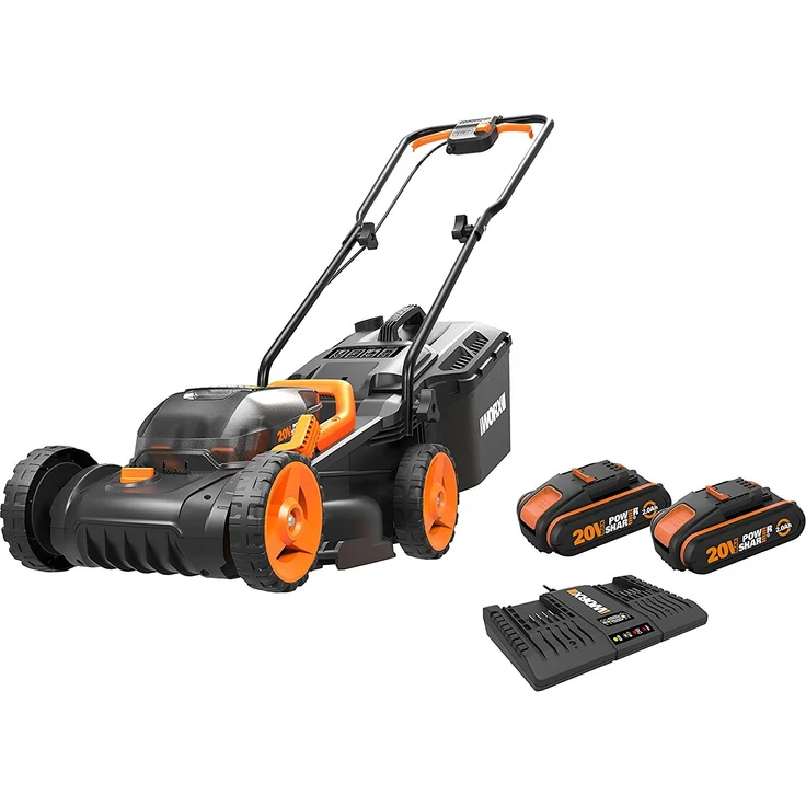 WORX WG779E Rasenmäher, 40 V PowerShare – Bild 1