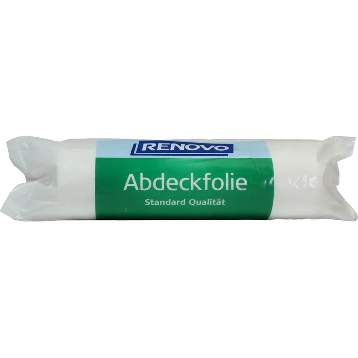 RENOVO Abdeckfolie, aus Kunststoff, Abdeckfläche: 100 m², 50 x 2 m x 7 µm