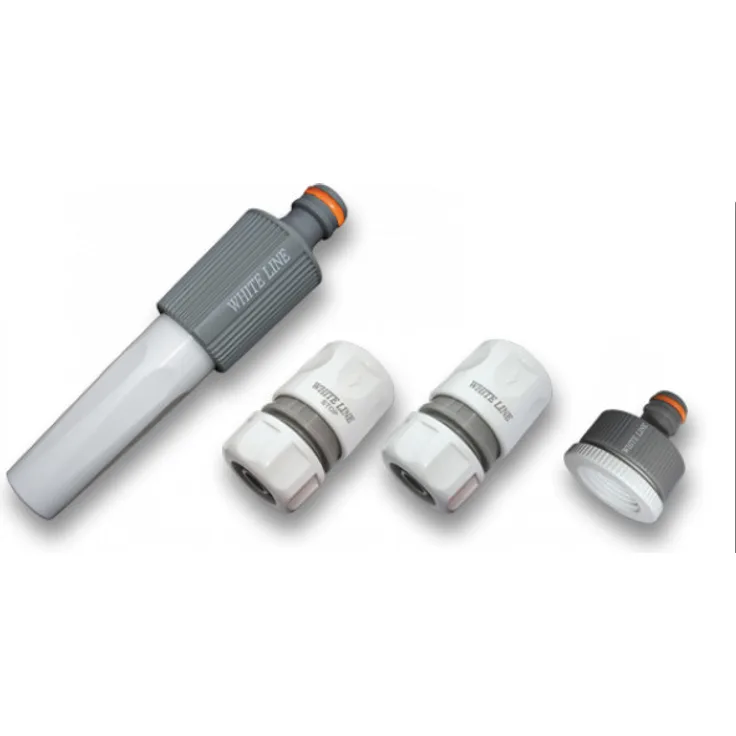 Bradas 4-teiliges Gartenbrause-Set White Line 3-4