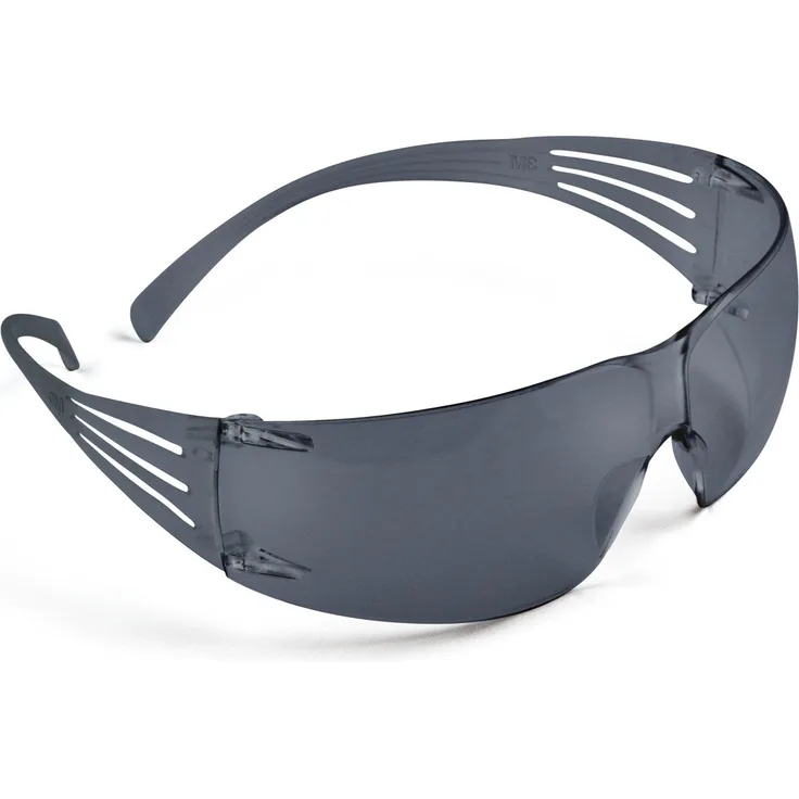 3M SFIT1AF Schutzbrille Secure Fit 200, AS, AF, UV, PC, Rahmen grau, 1 Stück, grau