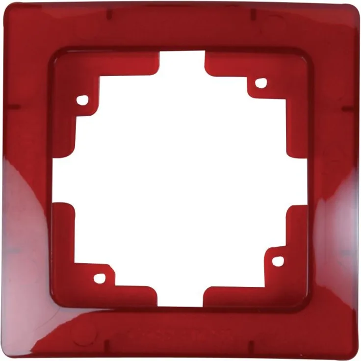Unitec Abdeckrahmen 1f Monaco S206 rot