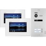 Balter Video Türsprechanlage für 2 Familienhaus, 2x Monitore, Balter EVO