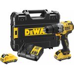 DeWALT DCD706D2-QW Akku-Schlagbohrschrauber,12V - 2Ah,Schwarz-Gelb