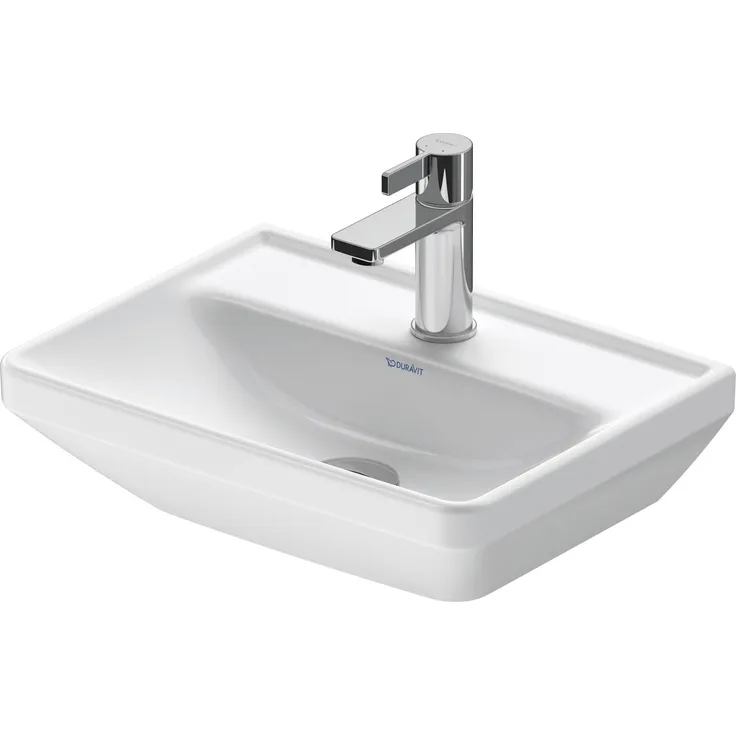 Duravit D-Neo Handwaschbecken, 450x335 mm, 1x Hahnloch, ohne Überlauf, 73845004 - 738450041