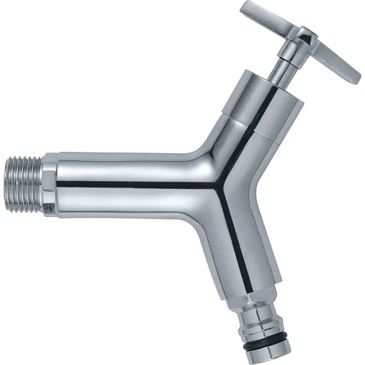 Garantia Design Chrom-Auslaufhahn 3/4 Bewässerungszubehör