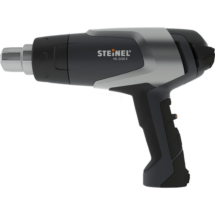 Steinel Heißluftgebläse HG 2320 E Koffer, 2300 W Heißluftpistole, 80°-650°C, 500 l-min, LCD-Display, Überhitzungsschutz, 3m Kabel