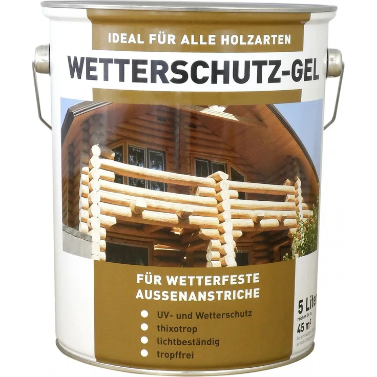 Wilckens Wetterschutzgel 5 l, palisander