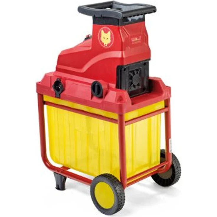 WOLFGarten Leisehäcksler SDL 2800 EVO 24AC7G1C650 2800 W Walzen-Häcksler Materialstärke 45 mm 98 dB Transportgriff – Bild 2