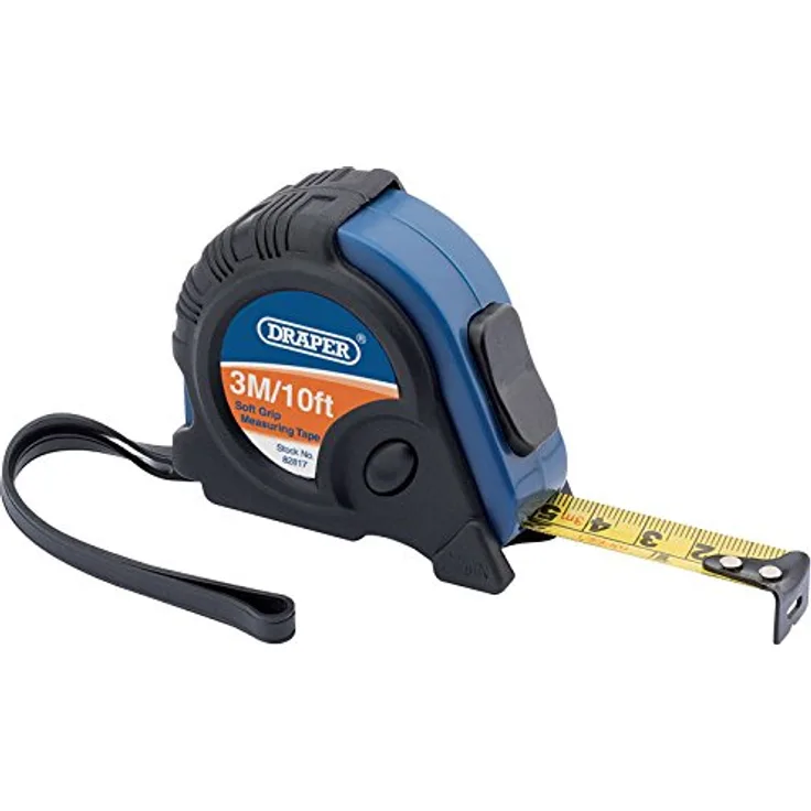 DRAPER 82817 3 m-10 ft Maßband Professional schwarz-blau