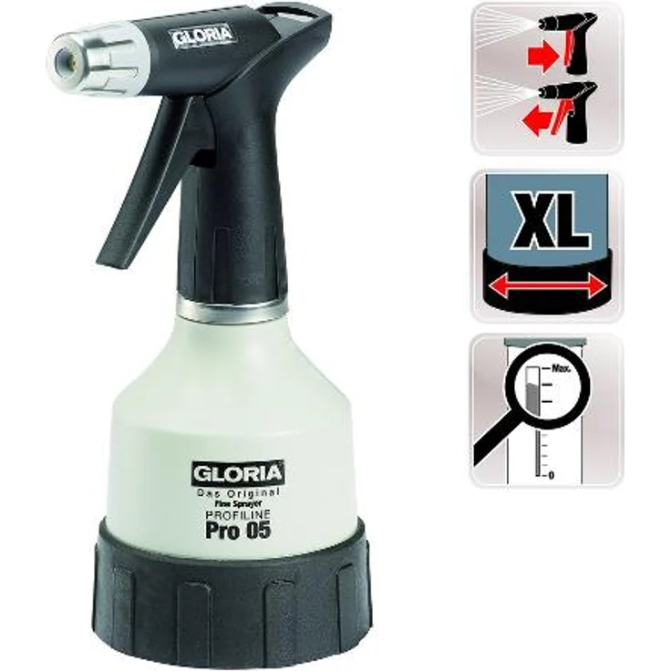 GLORIA Feinsprüher Pro 05 Feinsprüher 0.5 L, Ölfest – Bild 1