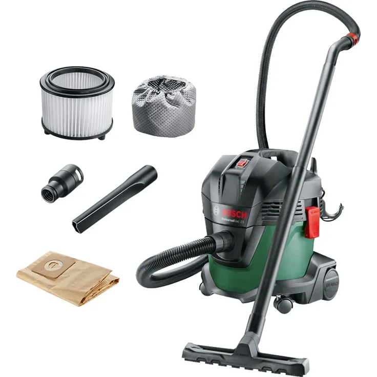 Bosch Nass - Trockensauger - Staubsauger UniversalVac 15 1000W Beutel - beutellos 15 Liter