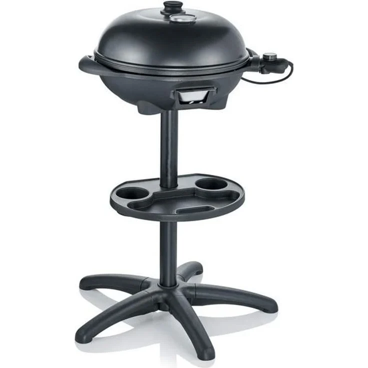 SEVERIN PG 8541 Barbecue-Standgrill (2.000W, Grillfläche, Ø 41 cm) schwarz – Bild 2