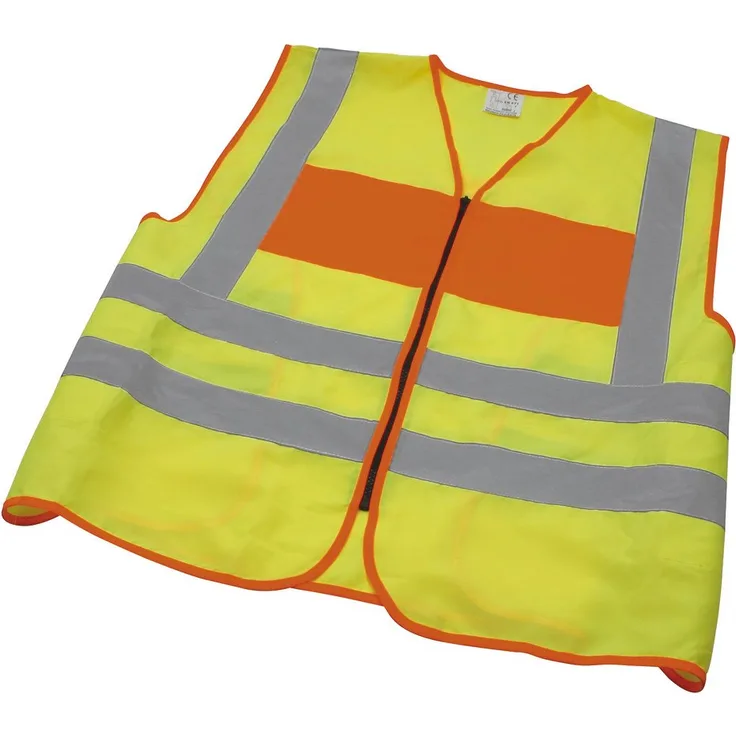 Dönges Signalweste, ohne Aufdruck, gelb/orange